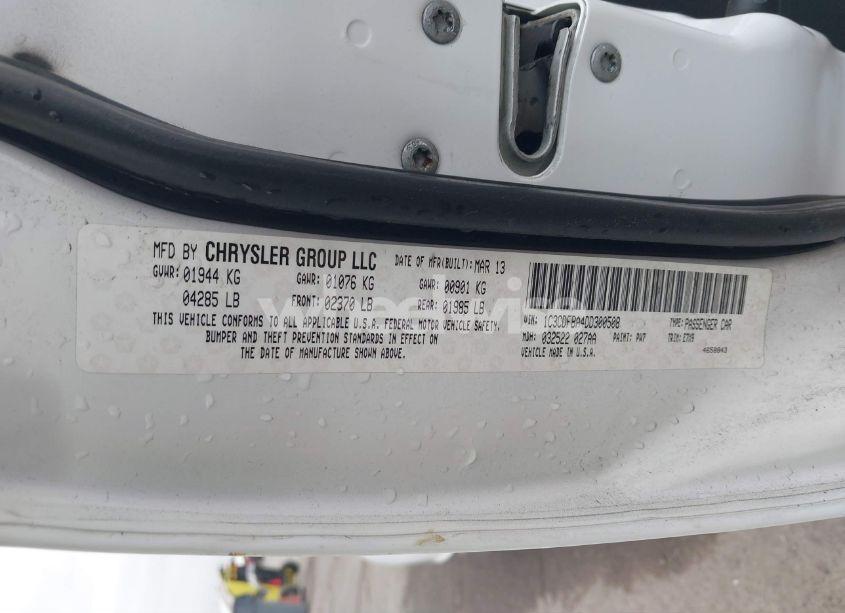 Photo 9 of 2013 Dodge Dart SXT (VIN 1C3CDFBA4DD300508)