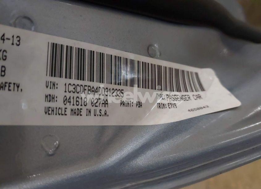 Photo 9 of 2013 Dodge Dart SXT (VIN 1C3CDFBA4DD312335)