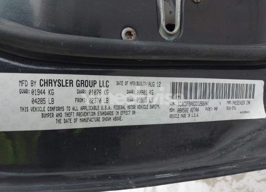 Photo 9 of 2013 Dodge Dart SXT (VIN 1C3CDFBA6DD126604)