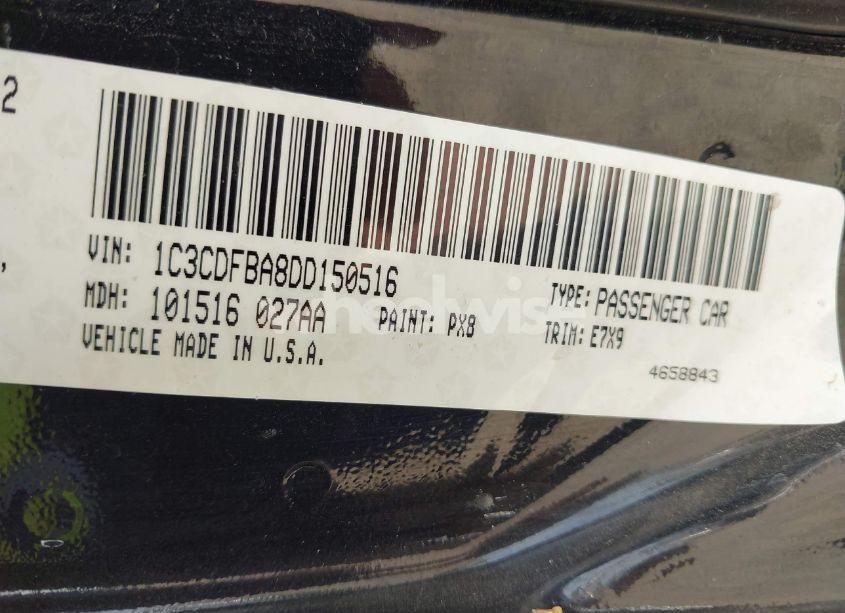 Photo 9 of 2013 Dodge Dart SXT (VIN 1C3CDFBA8DD150516)