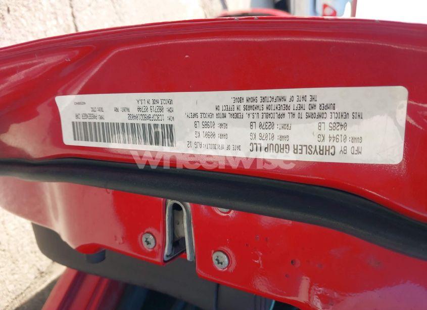 Photo 9 of 2013 Dodge Dart RALLYE (VIN 1C3CDFBA9DD104032)