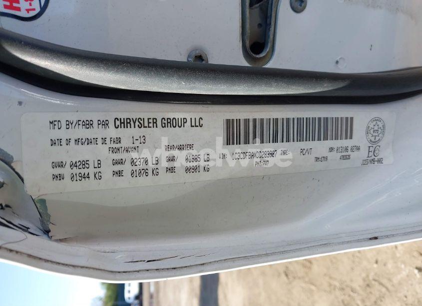 Photo 9 of 2013 Dodge Dart SXT/RALLYE (VIN 1C3CDFBAXDD283987)