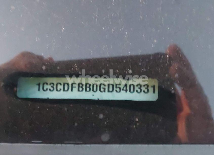 Photo 9 of 2016 Dodge Dart SXT (VIN 1C3CDFBB0GD540331)