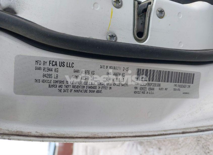 Photo 9 of 2015 Dodge Dart SXT (VIN 1C3CDFBB3FD281686)