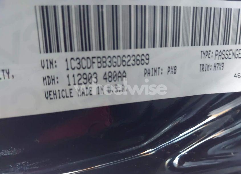 Photo 9 of 2016 Dodge Dart SXT (VIN 1C3CDFBB3GD623669)