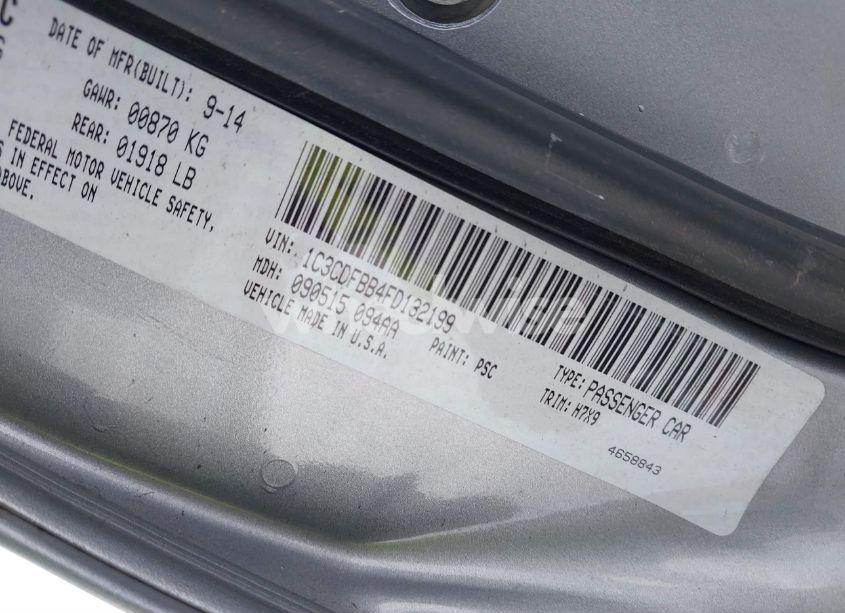 Photo 9 of 2015 Dodge Dart SXT (VIN 1C3CDFBB4FD132199)