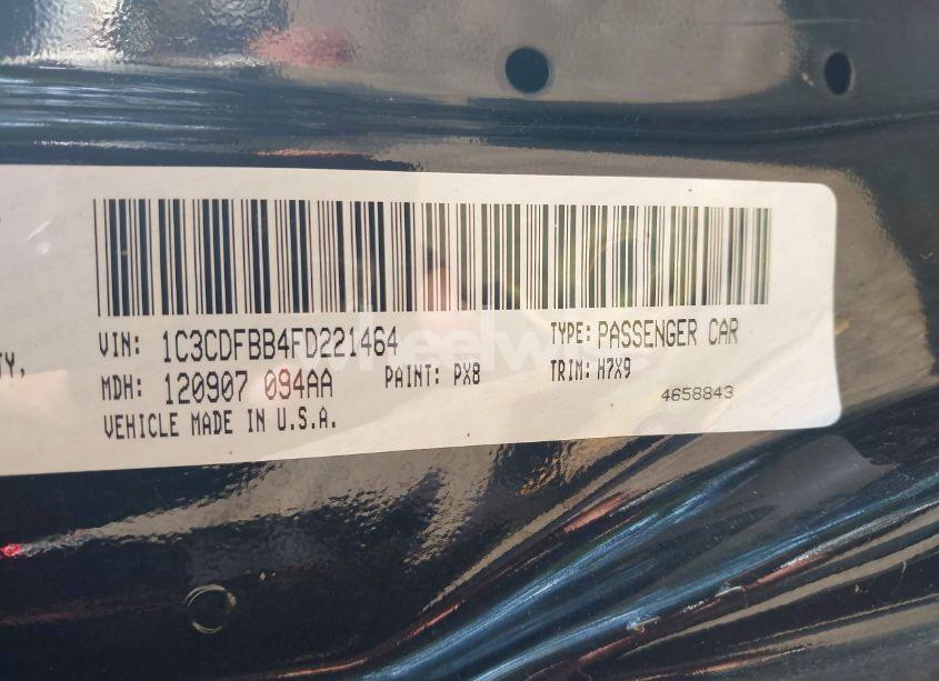 Photo 9 of 2015 Dodge Dart SXT (VIN 1C3CDFBB4FD221464)