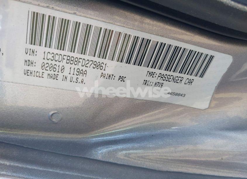 Photo 9 of 2015 Dodge Dart SXT (VIN 1C3CDFBB8FD279061)