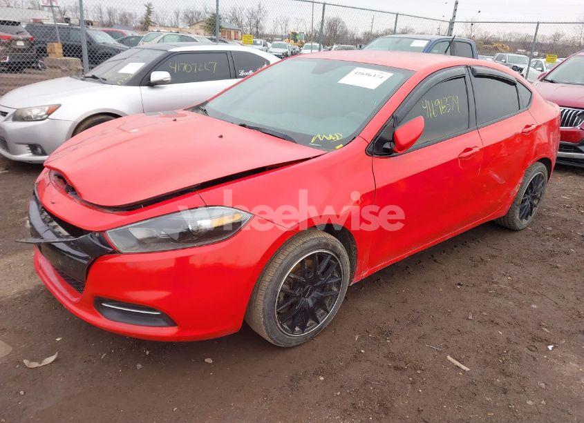 Photo 2 of 2016 Dodge Dart SXT (VIN 1C3CDFBBXGD717726)