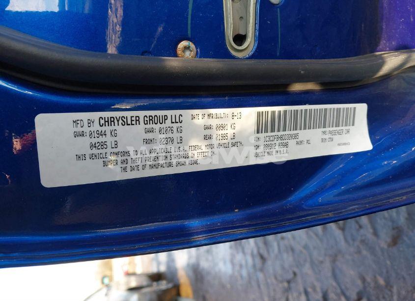 Photo 9 of 2013 Dodge Dart SXT (VIN 1C3CDFBH8DD320385)