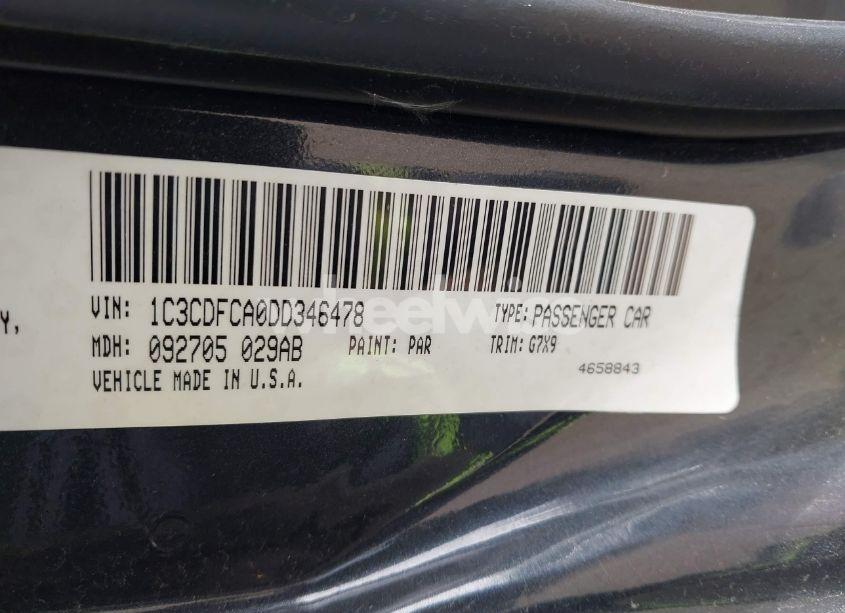 Photo 9 of 2013 Dodge Dart LIMITED (VIN 1C3CDFCA0DD346478)