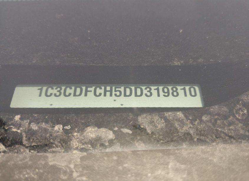 Photo 9 of 2013 Dodge Dart LIMITED/GT (VIN 1C3CDFCH5DD319810)