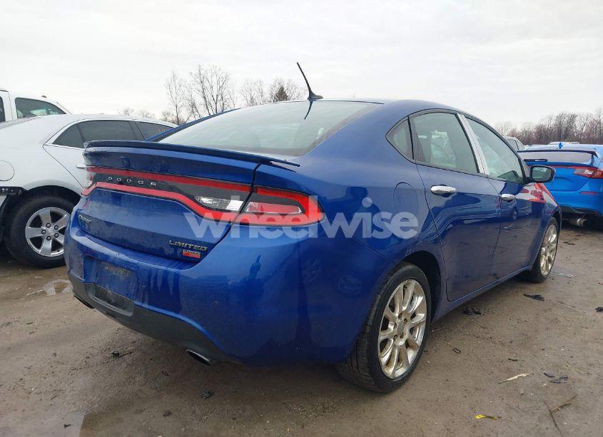 Photo 4 of 2013 Dodge Dart LIMITED (VIN 1C3CDFCH9DD327425)