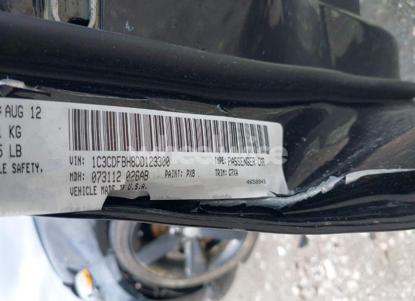 Photo 9 of 2013 Dodge Dart LIMITED (VIN 1C3CDFCH9DD328168)