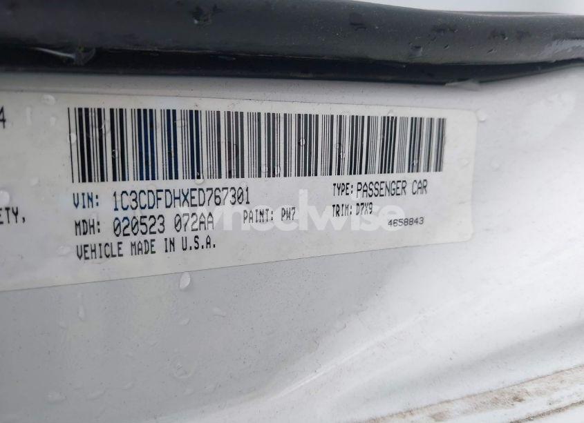 Photo 9 of 2014 Dodge Dart AERO (VIN 1C3CDFDHXED767301)