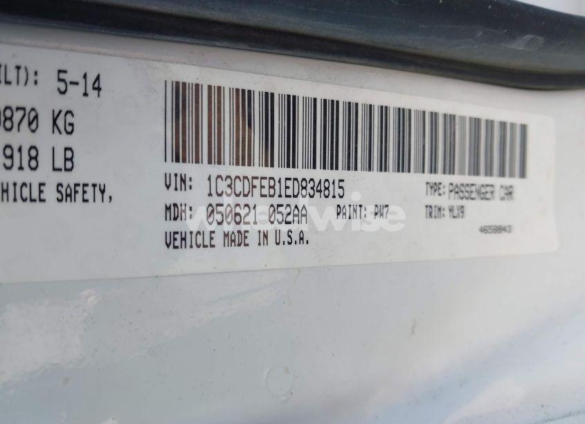 Photo 9 of 2014 Dodge Dart GT (VIN 1C3CDFEB1ED834815)