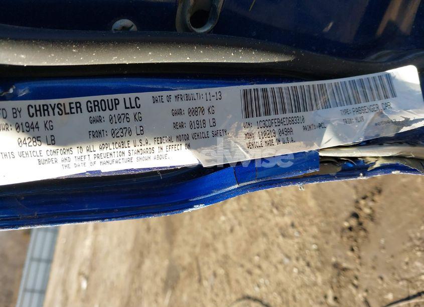 Photo 9 of 2014 Dodge Dart GT (VIN 1C3CDFEB4ED683310)