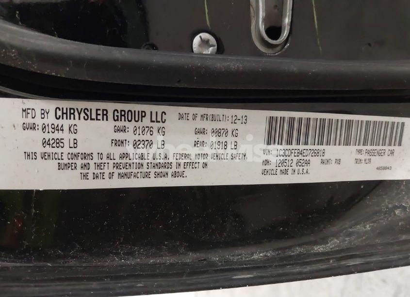 Photo 9 of 2014 Dodge Dart GT (VIN 1C3CDFEB4ED726818)