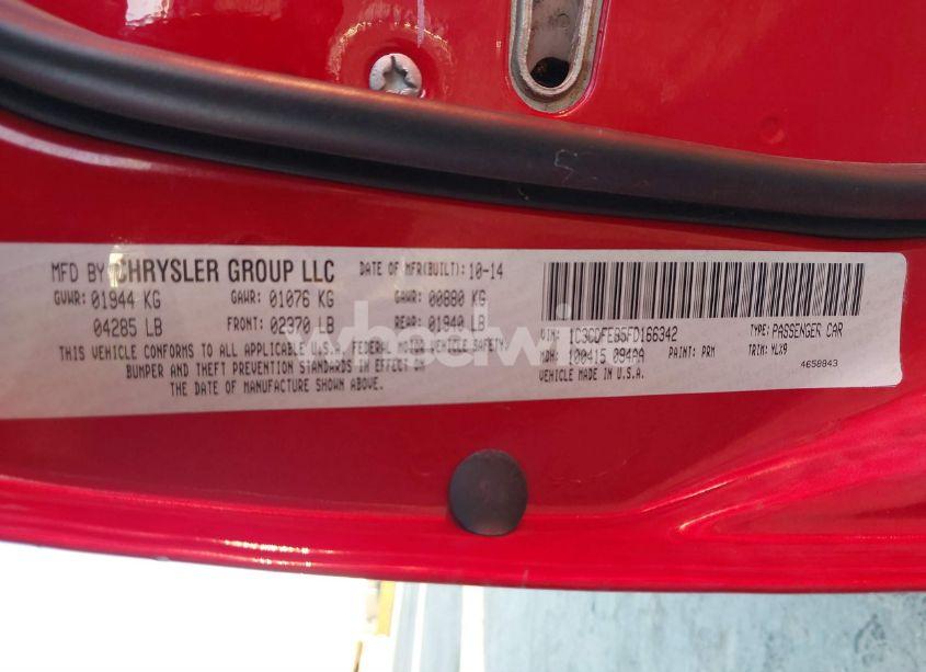 Photo 9 of 2015 Dodge Dart GT (VIN 1C3CDFEB5FD166342)