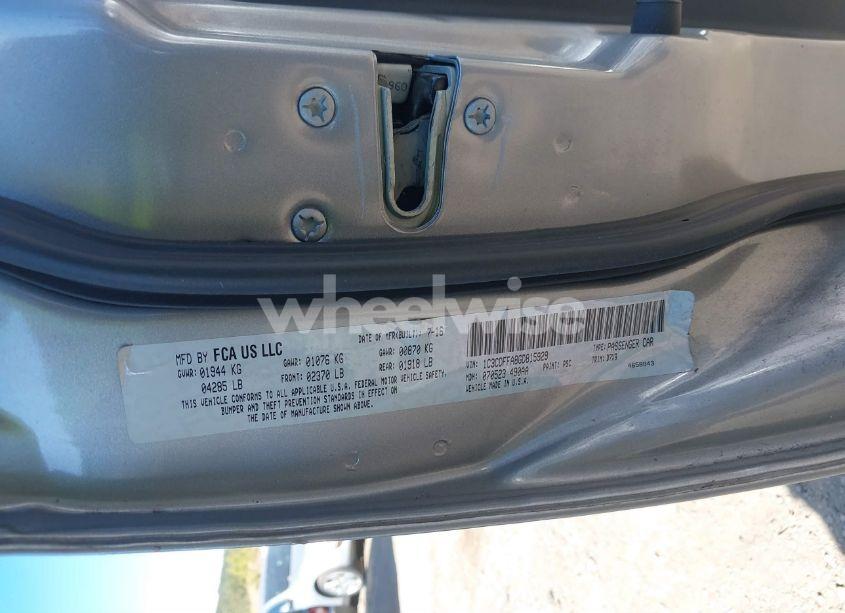 Photo 9 of 2016 Dodge Dart SXT SPORT (VIN 1C3CDFFA8GD815929)