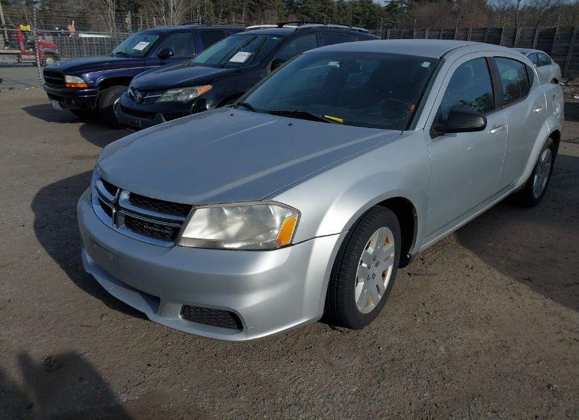 Photo 2 of 2012 Dodge Avenger SE (VIN 1C3CDZAB0CN122701)