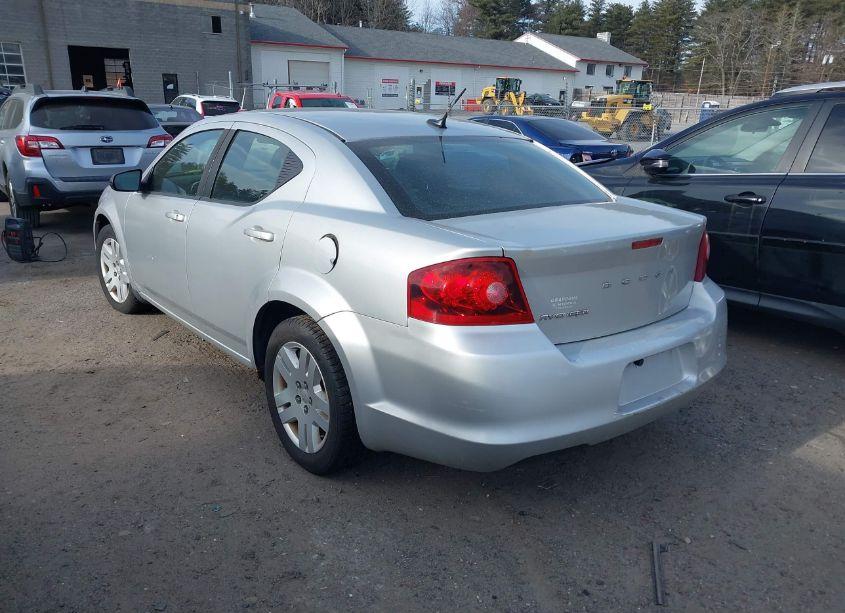 Photo 3 of 2012 Dodge Avenger SE (VIN 1C3CDZAB0CN122701)