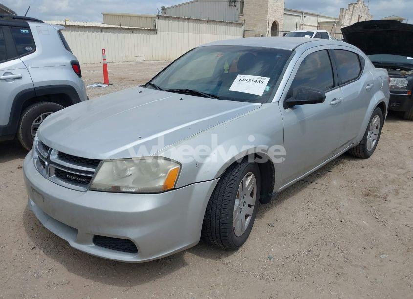 Photo 2 of 2012 Dodge Avenger SE (VIN 1C3CDZAB0CN170179)