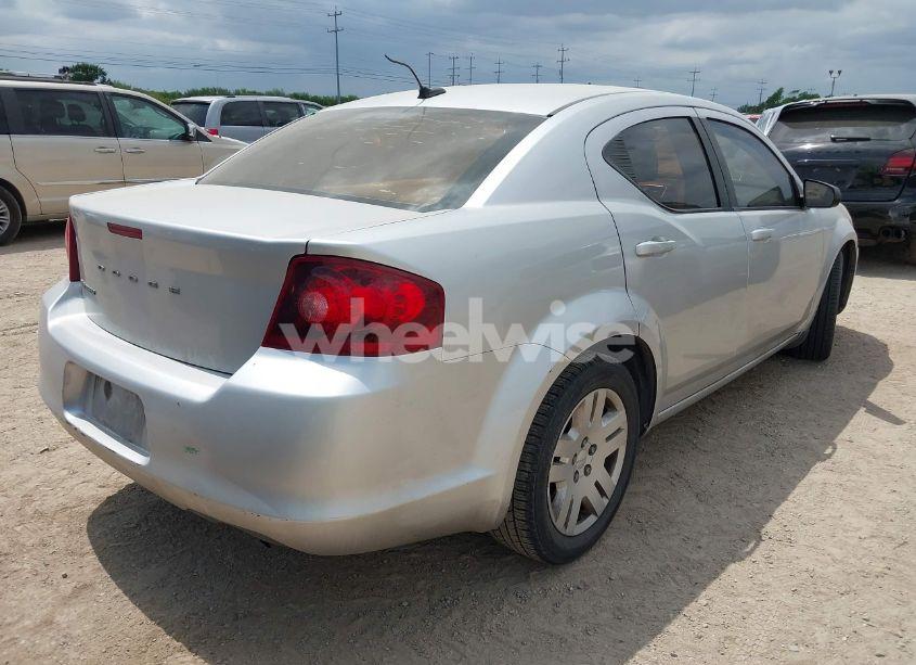Photo 4 of 2012 Dodge Avenger SE (VIN 1C3CDZAB0CN170179)