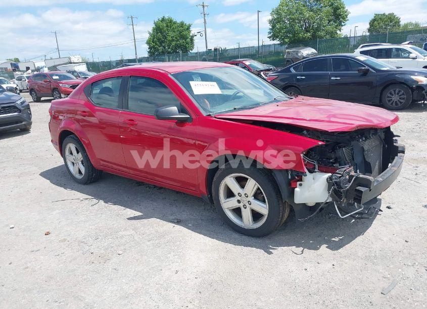 2013 Dodge Avenger SE (VIN 1C3CDZAB0DN517530) main photo