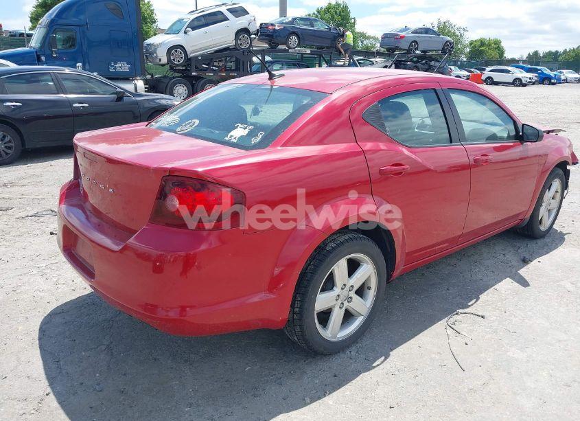 Photo 4 of 2013 Dodge Avenger SE (VIN 1C3CDZAB0DN517530)