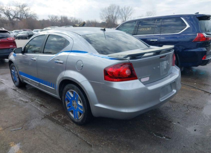 Photo 3 of 2013 Dodge Avenger SE (VIN 1C3CDZAB0DN589117)