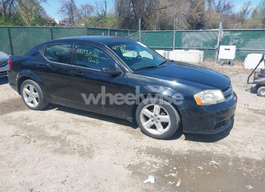 2013 Dodge Avenger SE (VIN 1C3CDZAB0DN655682) main photo