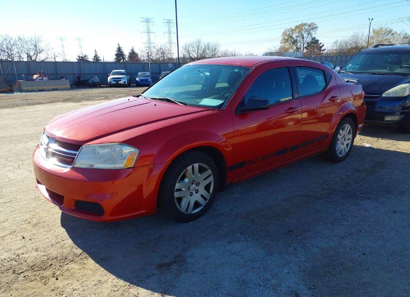 Photo 2 of 2014 Dodge Avenger SE (VIN 1C3CDZAB0EN126184)