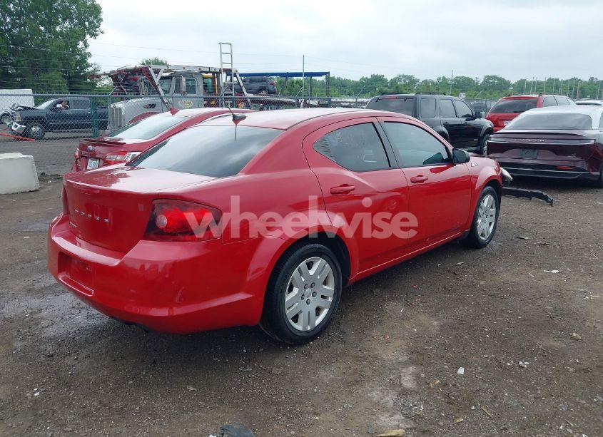 Photo 4 of 2014 Dodge Avenger SE (VIN 1C3CDZAB0EN143762)