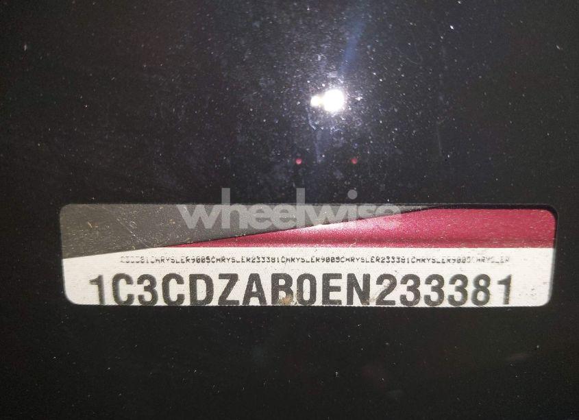 Photo 17 of 2014 Dodge Avenger SE (VIN 1C3CDZAB0EN233381)