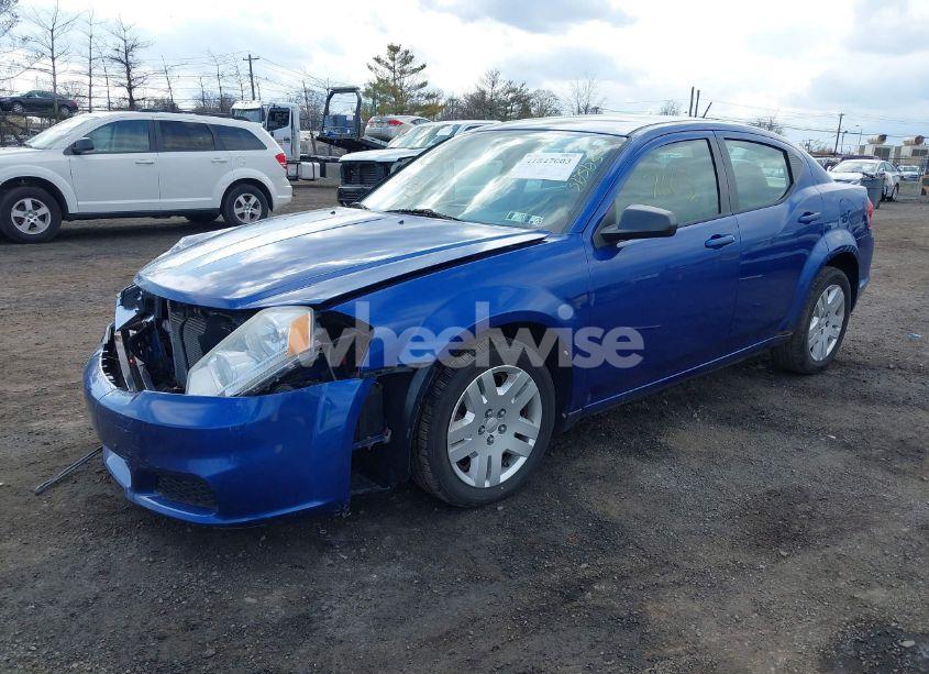 Photo 2 of 2012 Dodge Avenger SE (VIN 1C3CDZAB1CN151561)