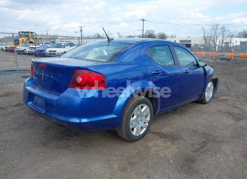 Photo 4 of 2012 Dodge Avenger SE (VIN 1C3CDZAB1CN151561)