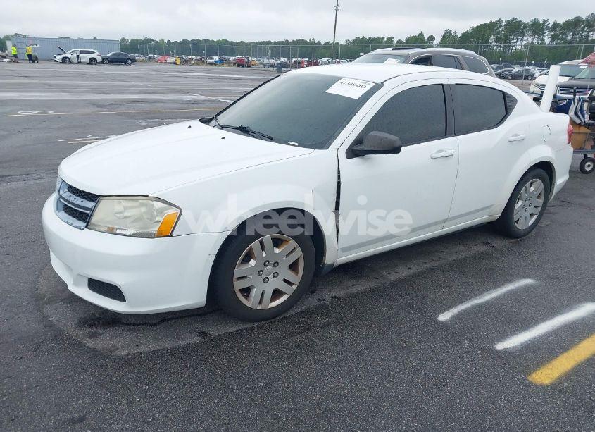 Photo 2 of 2012 Dodge Avenger SE (VIN 1C3CDZAB1CN220376)