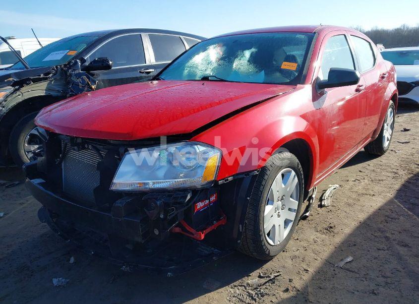 Photo 2 of 2013 Dodge Avenger SE (VIN 1C3CDZAB1DN535194)