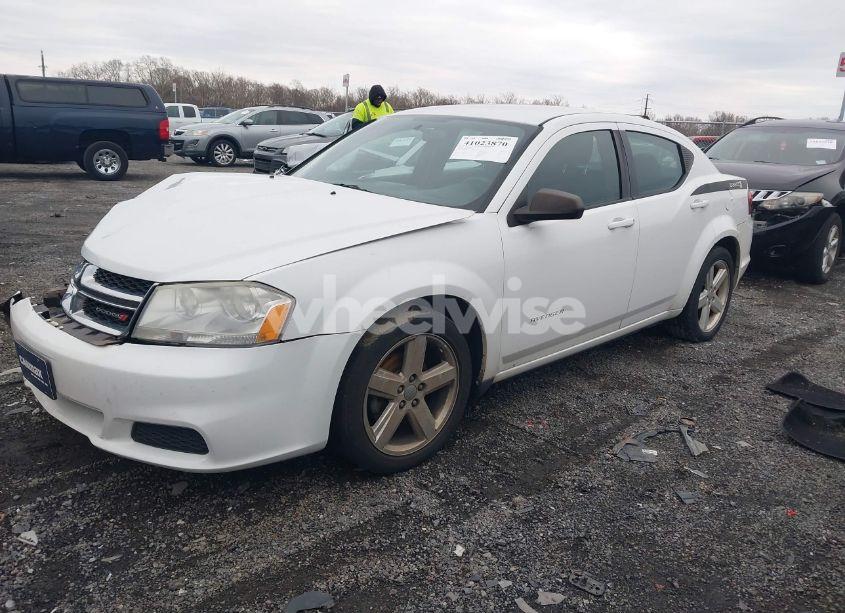 Photo 2 of 2013 Dodge Avenger SE (VIN 1C3CDZAB1DN563268)