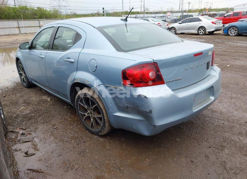 Photo 3 of 2013 Dodge Avenger SE (VIN 1C3CDZAB1DN610699)