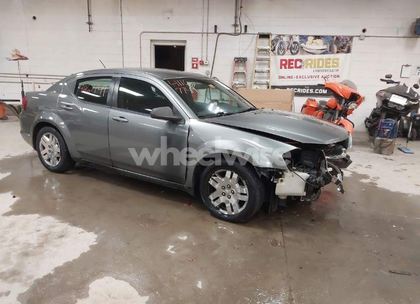 2013 Dodge Avenger SE (VIN 1C3CDZAB1DN753734) main photo