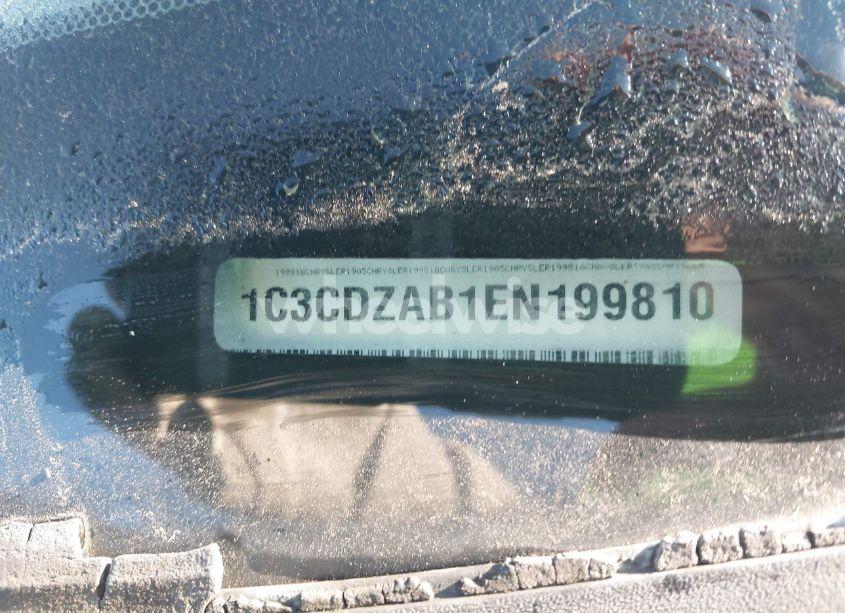 Photo 9 of 2014 Dodge Avenger SE (VIN 1C3CDZAB1EN199810)