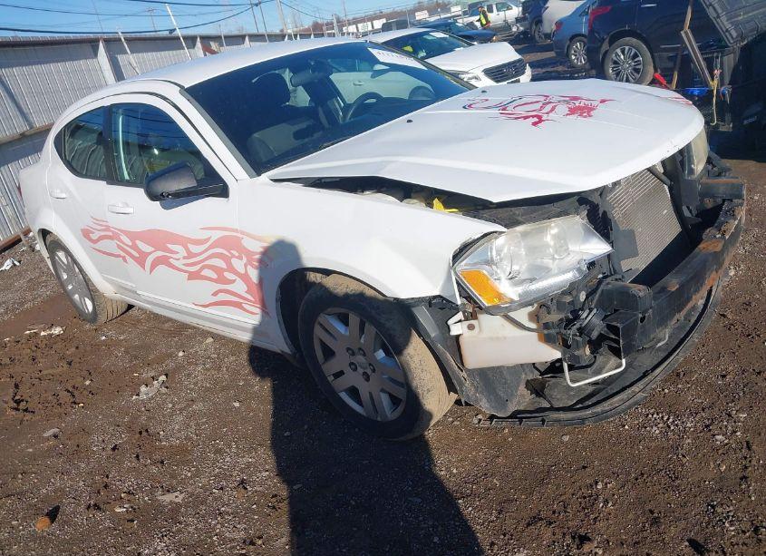 2012 Dodge Avenger SE (VIN 1C3CDZAB2CN194287) main photo