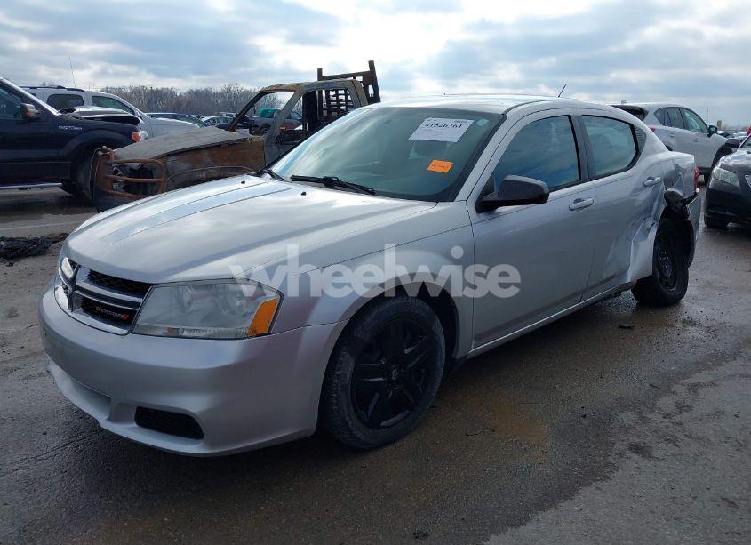 Photo 2 of 2012 Dodge Avenger SE (VIN 1C3CDZAB2CN220192)