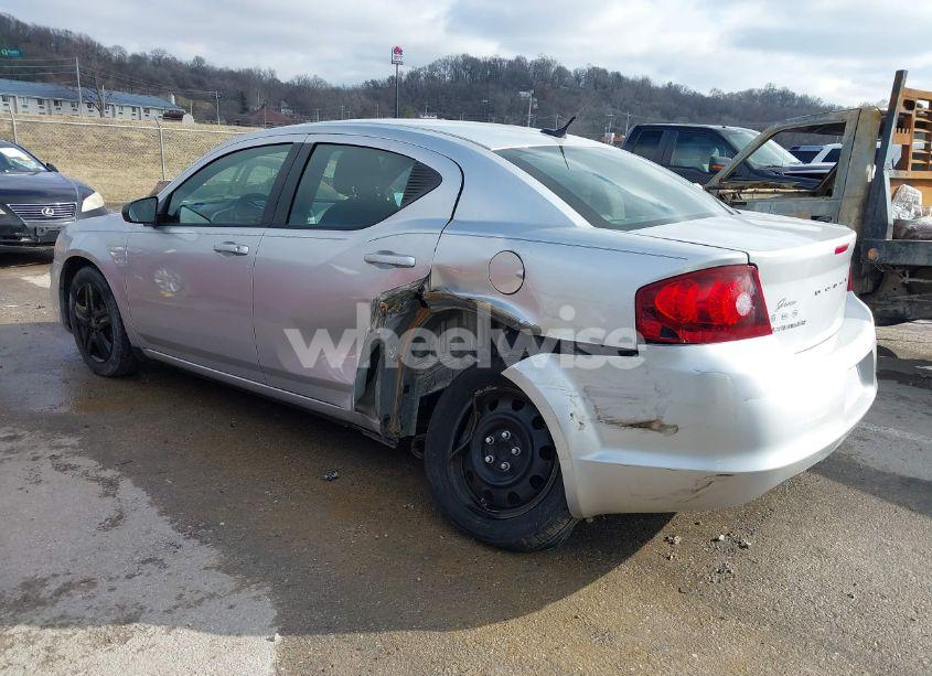 Photo 3 of 2012 Dodge Avenger SE (VIN 1C3CDZAB2CN220192)