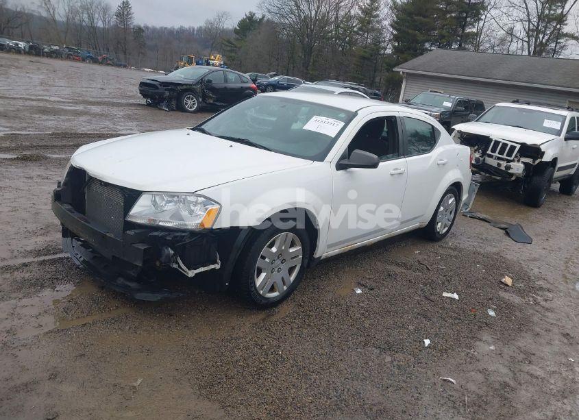 Photo 2 of 2012 Dodge Avenger SE (VIN 1C3CDZAB3CN115015)