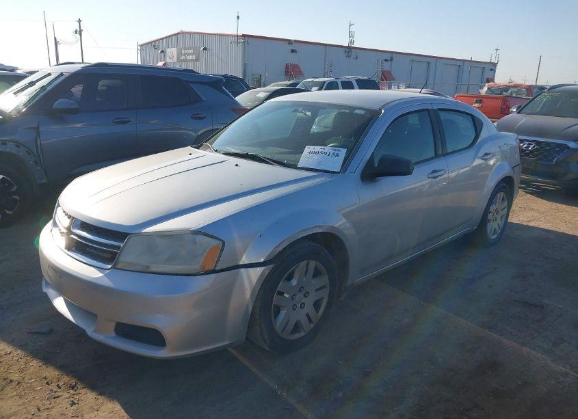 Photo 2 of 2012 Dodge Avenger SE (VIN 1C3CDZAB3CN274715)