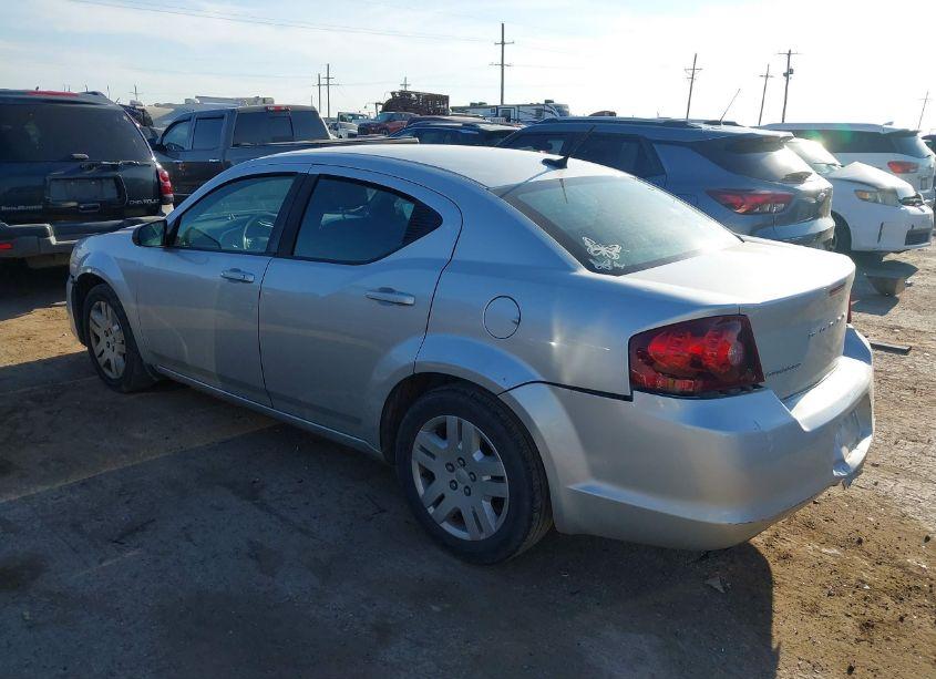 Photo 3 of 2012 Dodge Avenger SE (VIN 1C3CDZAB3CN274715)