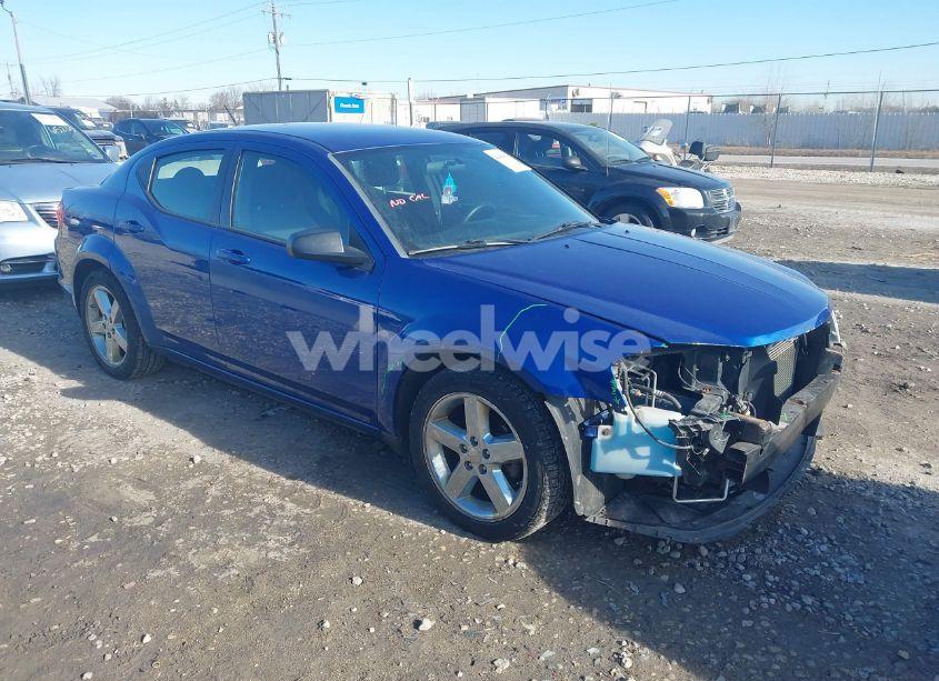 2013 Dodge Avenger SE (VIN 1C3CDZAB3DN541627) main photo